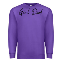 Purple girl dad Premium Sweatshirt - artisFamous