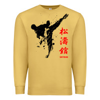 Antique Gold shotokan karate Premium Sweatshirt - artisFamous