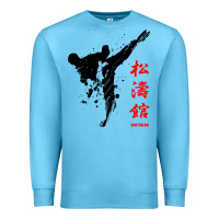 Ocean Blue shotokan karate Premium Sweatshirt - artisFamous