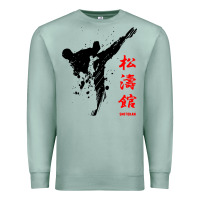 Seafoam shotokan karate Premium Sweatshirt - artisFamous