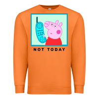 Carrot peppa pig not today Premium Sweatshirt - artisFamous