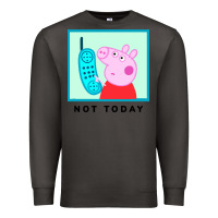 Smoke peppa pig not today Premium Sweatshirt - artisFamous