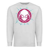 Dove Grey spider girl Premium Sweatshirt - artisFamous
