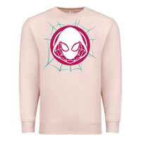 Pale Pink spider girl Premium Sweatshirt - artisFamous