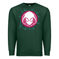 Sports Green spider girl Premium Sweatshirt - artisFamous
