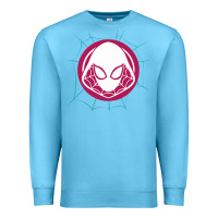 Ocean Blue spider girl Premium Sweatshirt - artisFamous