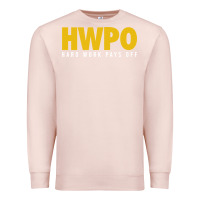Pale Pink HWPO - HARD WORK PAYS OFF Premium Sweatshirt - artisFamous