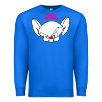 True Royal pinky and the brain big face Premium Sweatshirt - artisFamous