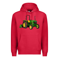 Cardinal farm tractor Premium Hoodie - Artiststas