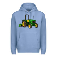 Colony Blue farm tractor Premium Hoodie - Artiststas