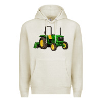 Oatmeal Heather farm tractor Premium Hoodie - Artiststas