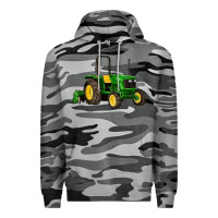 Slate Camo farm tractor Premium Hoodie - Artiststas