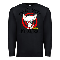 Black pinky and the brain you are under my control Premium Sweatshirt - artisFamous