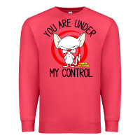 Cardinal pinky and the brain you are under my control Premium Sweatshirt - artisFamous