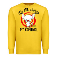 Lemon pinky and the brain you are under my control Premium Sweatshirt - artisFamous