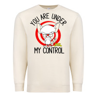 Sandshell pinky and the brain you are under my control Premium Sweatshirt - artisFamous