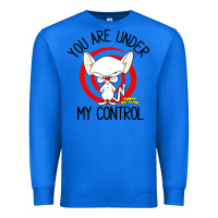 True Royal pinky and the brain you are under my control Premium Sweatshirt - artisFamous