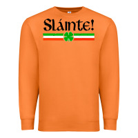Carrot slainte shirt irish cheers toast shamrock Premium Sweatshirt - artisFamous