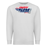 Dove Grey Indy 500 Premium Sweatshirt - artisFamous