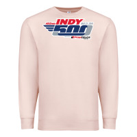 Pale Pink Indy 500 Premium Sweatshirt - artisFamous