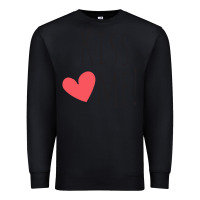 Black Kiss Me Premium Sweatshirt - artisFamous