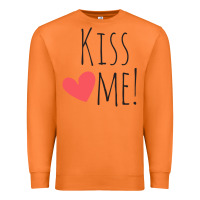 Carrot Kiss Me Premium Sweatshirt - artisFamous