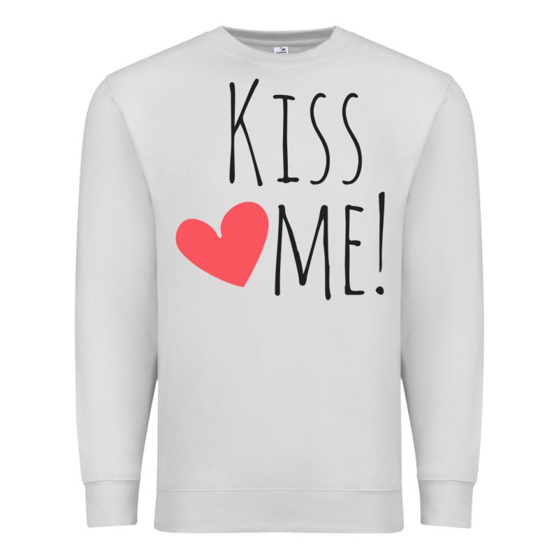 Kiss Me Premium Sweatshirt by artisFamous | Teevron