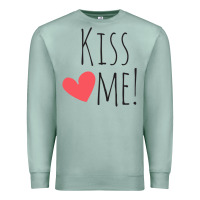 Seafoam Kiss Me Premium Sweatshirt - artisFamous
