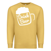 Antique Gold cool drink beer Premium Sweatshirt - artisFamous