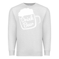 Oatmeal Heather cool drink beer Premium Sweatshirt - artisFamous