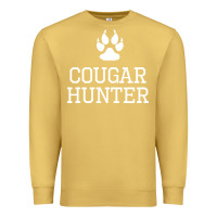 Antique Gold cougar hunter Premium Sweatshirt - artisFamous