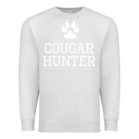 Oatmeal Heather cougar hunter Premium Sweatshirt - artisFamous