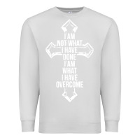 Dove Grey christian recovery Premium Sweatshirt - artisFamous