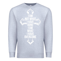 Heather Grey christian recovery Premium Sweatshirt - artisFamous