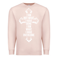 Pale Pink christian recovery Premium Sweatshirt - artisFamous