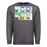 Charcoal Heather cinnamoroll collection Premium Sweatshirt - artisFamous