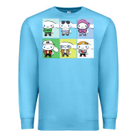 Ocean Blue cinnamoroll collection Premium Sweatshirt - artisFamous