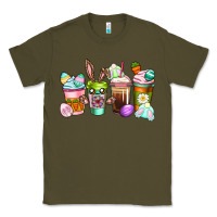 Army Green Easter coffee cups Easter Day Classic Tee - CowGirlArtShop