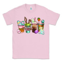 Bubblegum Pink Easter coffee cups Easter Day Classic Tee - CowGirlArtShop