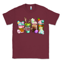 Burgundy Easter coffee cups Easter Day Classic Tee - CowGirlArtShop