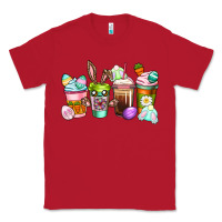 Red Easter coffee cups Easter Day Classic Tee - CowGirlArtShop