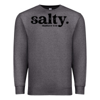 Charcoal Heather christian salty Premium Sweatshirt - artisFamous