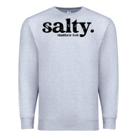 Heather Grey christian salty Premium Sweatshirt - artisFamous