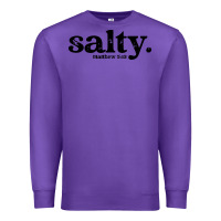 Purple christian salty Premium Sweatshirt - artisFamous
