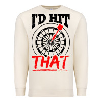 Sandshell i'd hit that darts Premium Sweatshirt - artisFamous