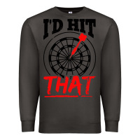 Smoke i'd hit that darts Premium Sweatshirt - artisFamous