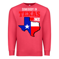 Cardinal state of texas somebody loves me Premium Sweatshirt - artisFamous