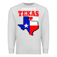 Dove Grey state of texas somebody loves me Premium Sweatshirt - artisFamous