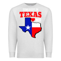 Oatmeal Heather state of texas somebody loves me Premium Sweatshirt - artisFamous