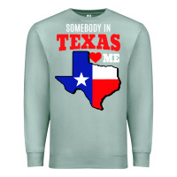 Seafoam state of texas somebody loves me Premium Sweatshirt - artisFamous